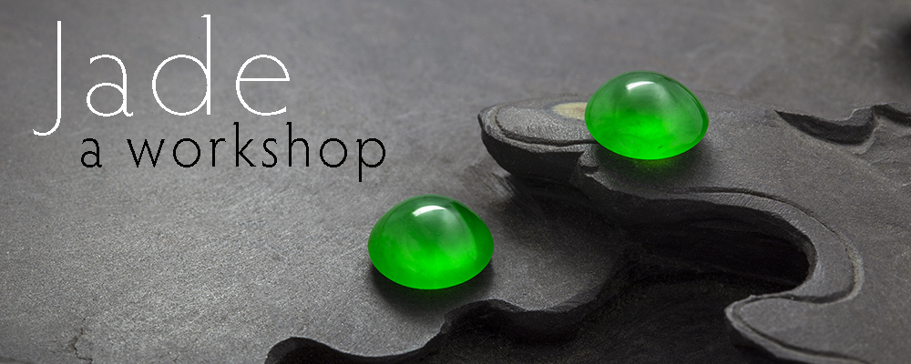 Hands-on workshop looking at different types of jade, including both nephrite and fei cui.